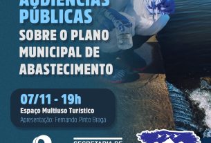 Prefeitura e SAEG Convidam População para Audiências Públicas