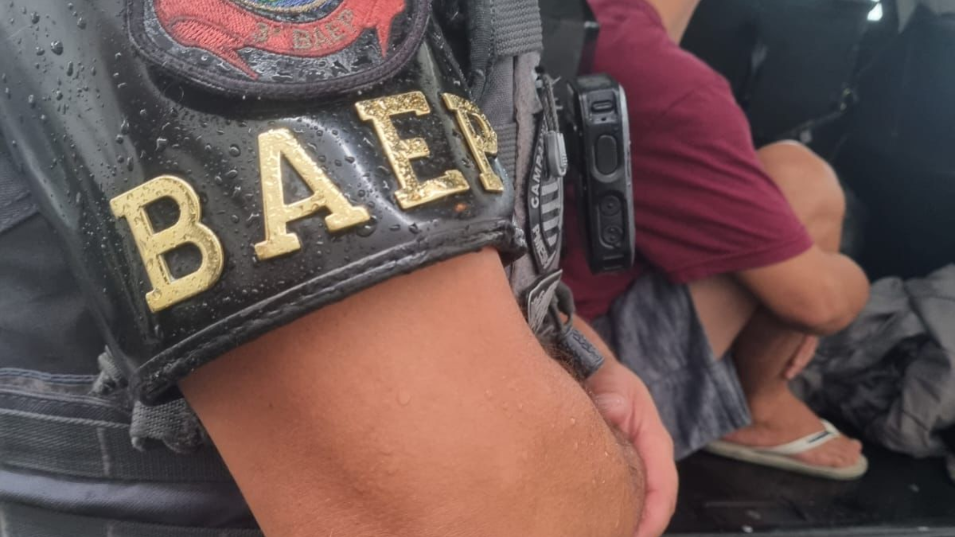 BAEP prende indivíduo com mandado de prisão por tráfico em Pindamonhangaba