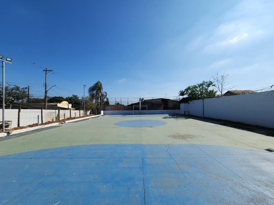 COMEÇA A REVITALIZAÇÃO DA QUADRA DO BAIRRO RETIRO FELIZ