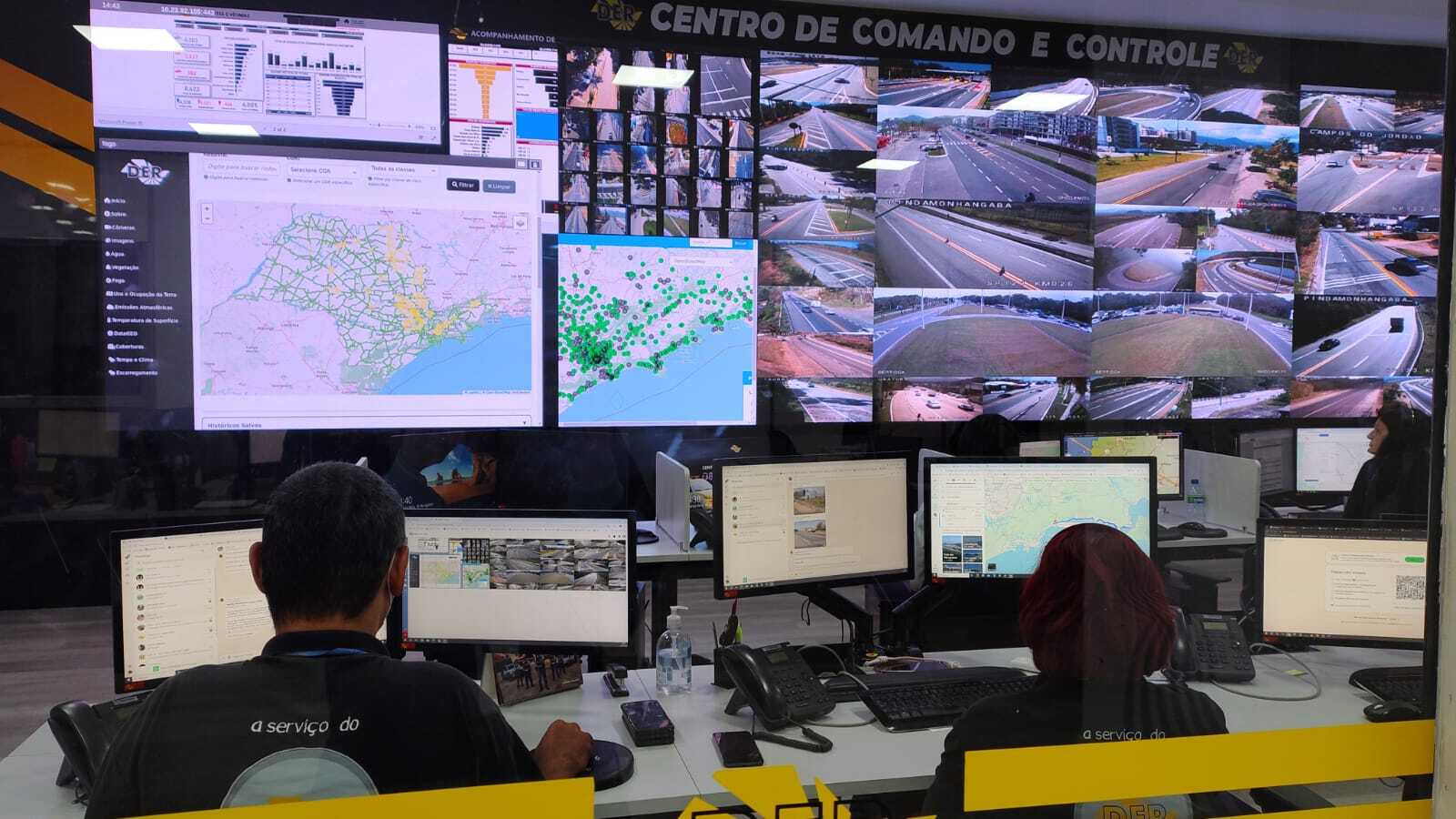 DER-SP cria sistema inédito para monitorar e prevenir incêndios nas rodovias 