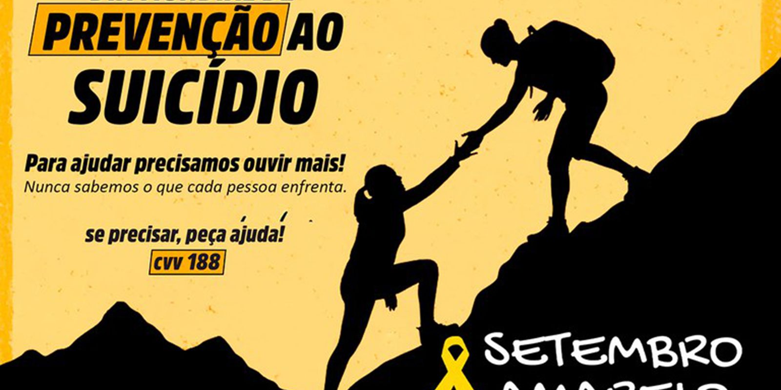 Governo institui dias de prevenção do suicídio e da automutilação