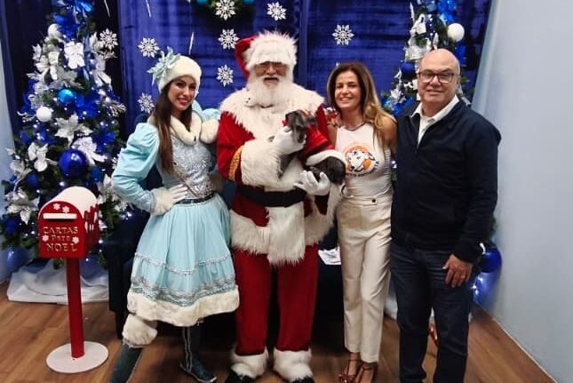 Papai Noel chega ao Shopping Pátio Pinda