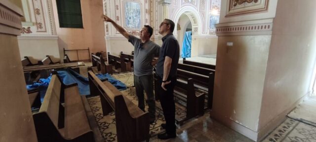 Pinda preserva patrimônio com restauro das igrejas São José e Matriz