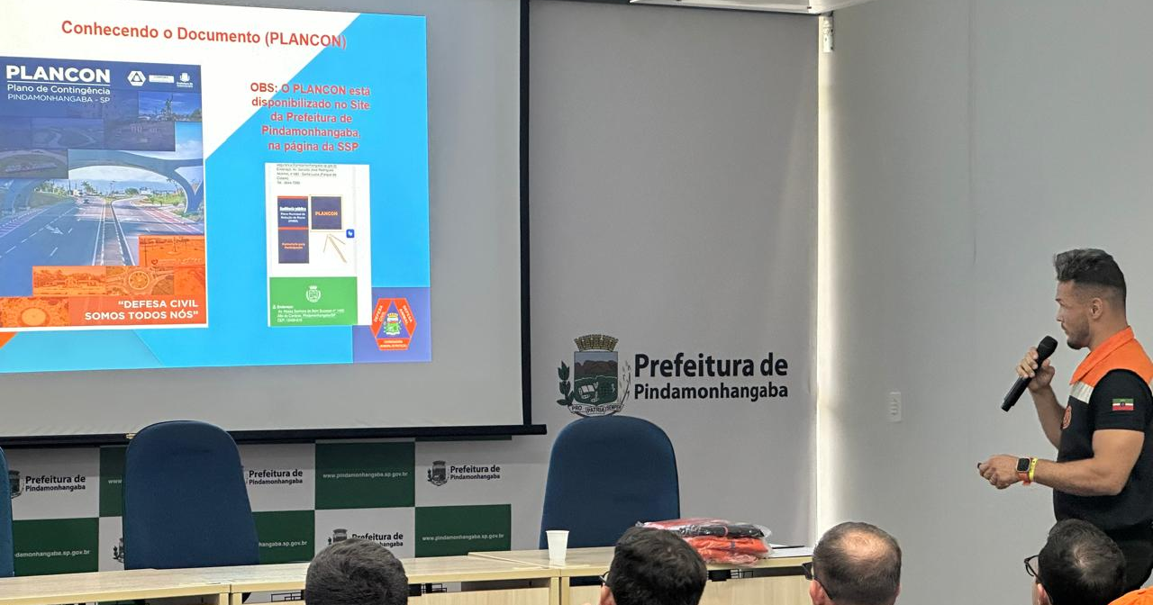 Defesa Civil de Pinda atualiza Plano de Contingência em audiência pública com simulados e dados ao vivo na TV Pinda