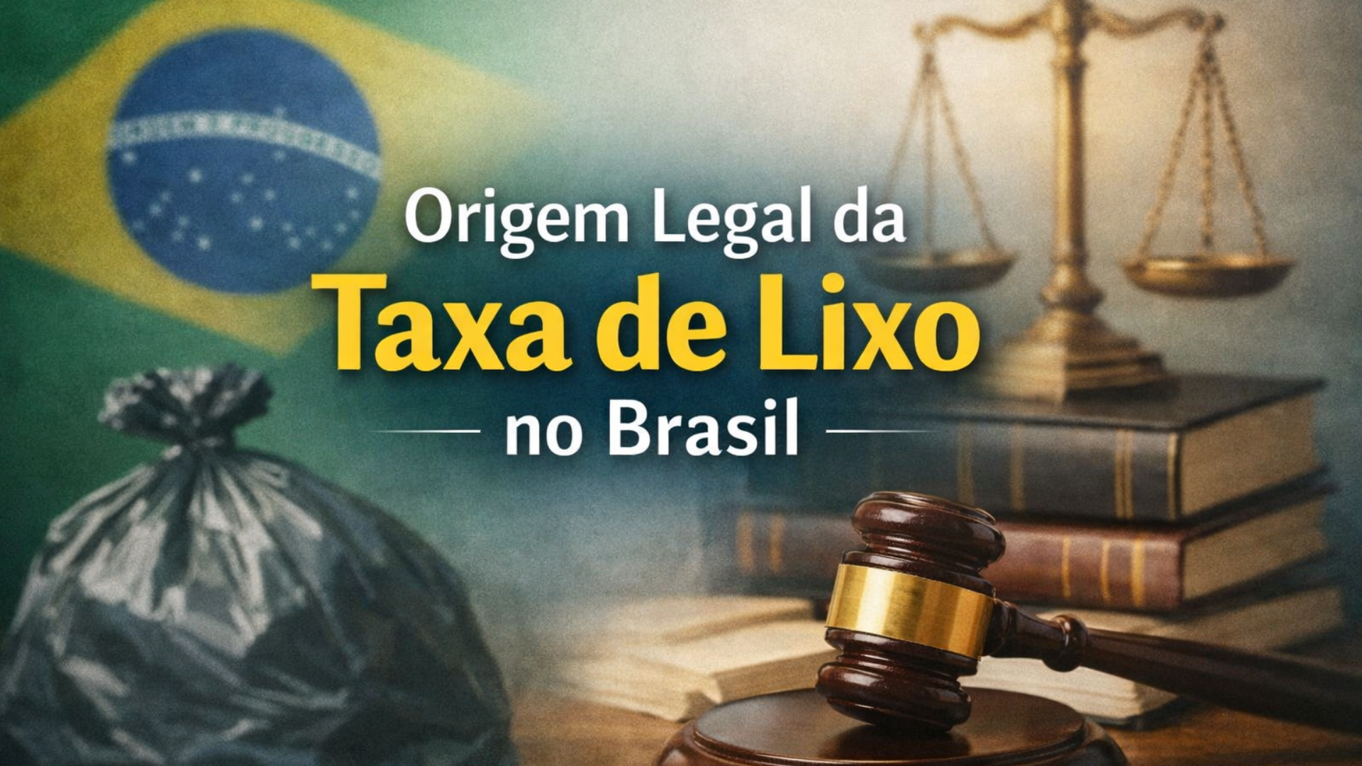 Origem Legal da Taxa de Lixo no Brasil