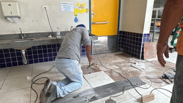 Manutenção Escolar Intensiva: Pinda Prepara 24 Unidades para Volta às Aulas 03