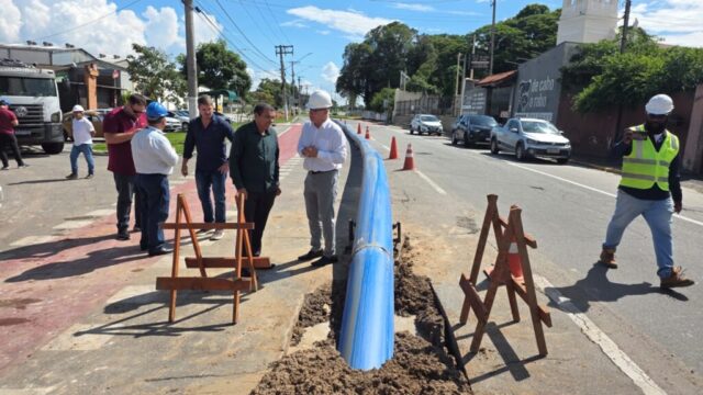 Sabesp inicia obras de reforço do sistema de abastecimento de água para eliminar transtornos para moradores da região do Araretama 05