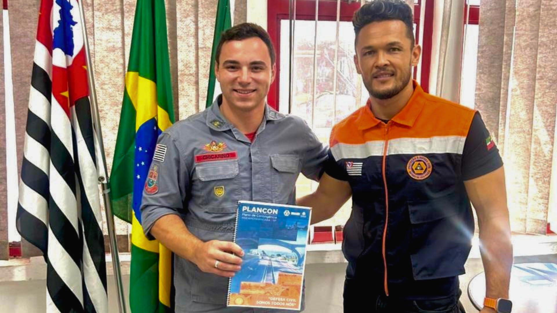 Defesa Civil e Corpo de Bombeiros alinham ações conjuntas para o período de chuvas em Pindamonhangaba