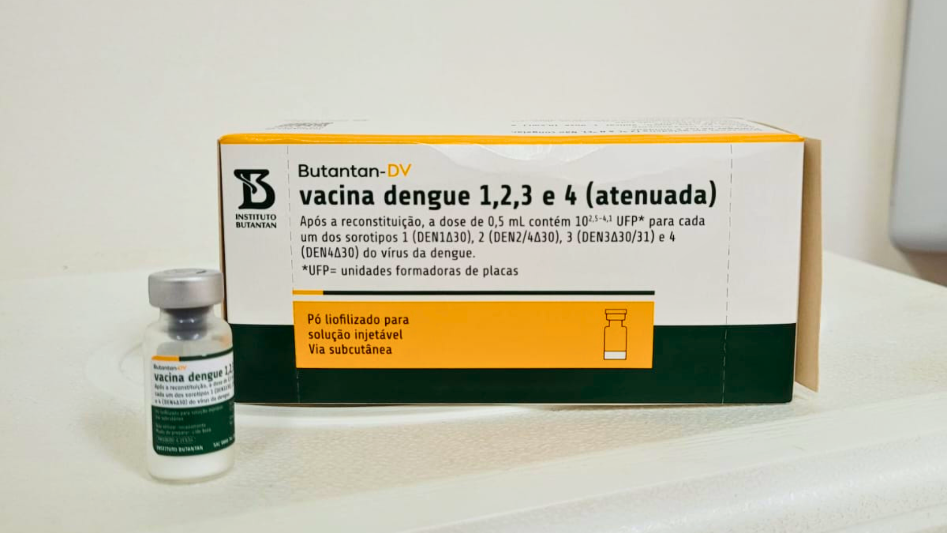 Prefeitura inicia vacinação contra dengue para profissionais da Atenção Primária à Saúde