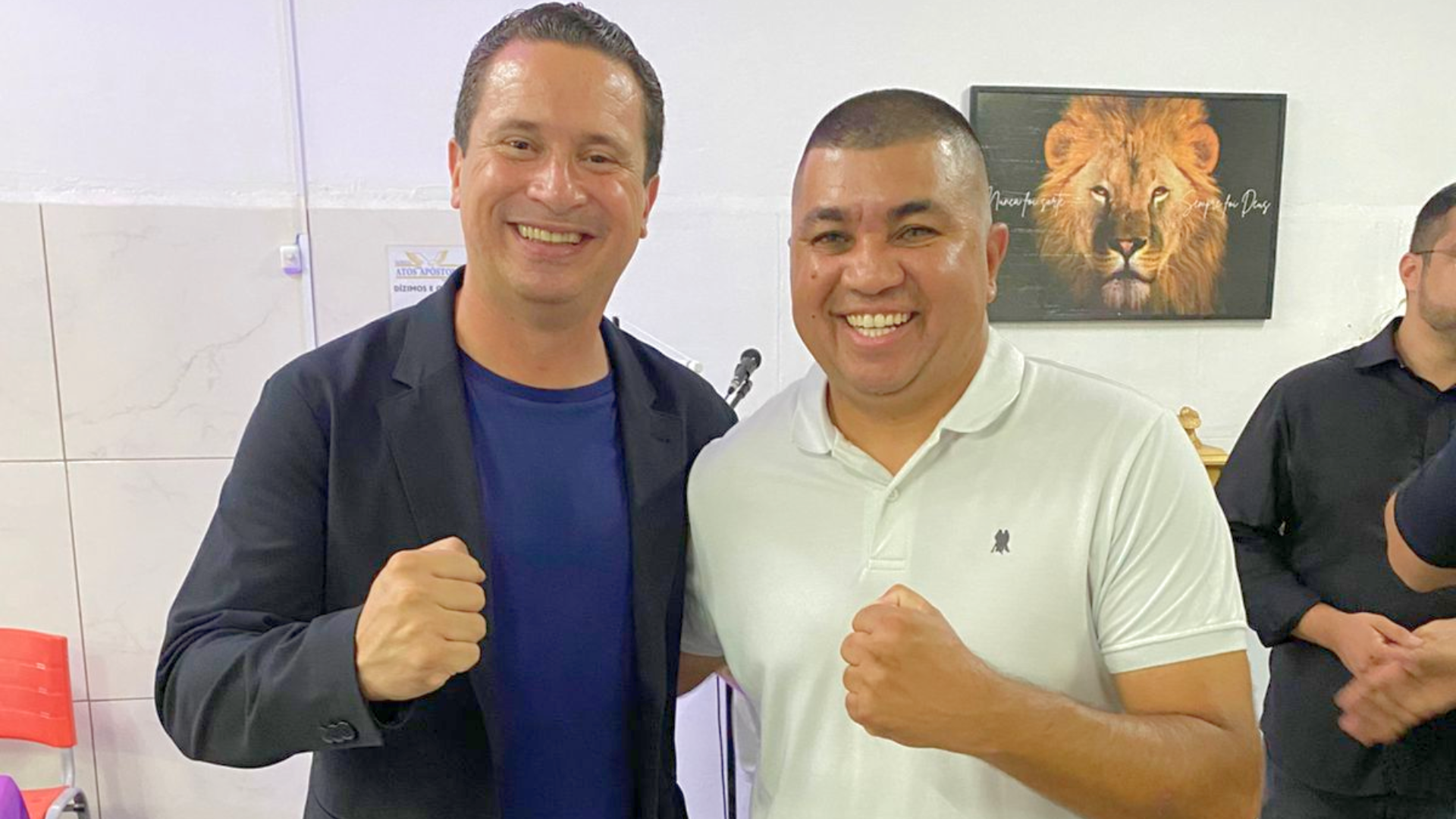 Vereador Rogerio Ramos participa de encontro de lideranças do partido Podemos