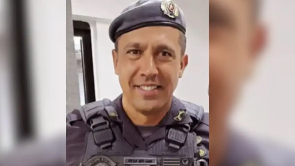 tenente-coronel da Polícia Militar de São Paulo Geraldo Leite Rosa Neto, acusado de feminicídio contra sua esposa, a soldado da PM Gisele Alves Santana.