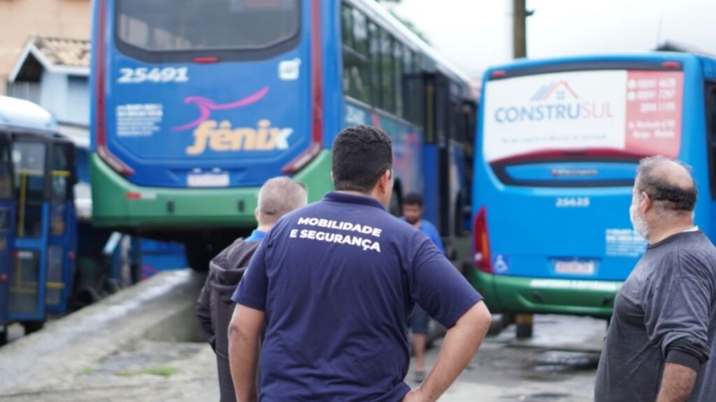 fiscalização no transporte coletivo de Ilhabela