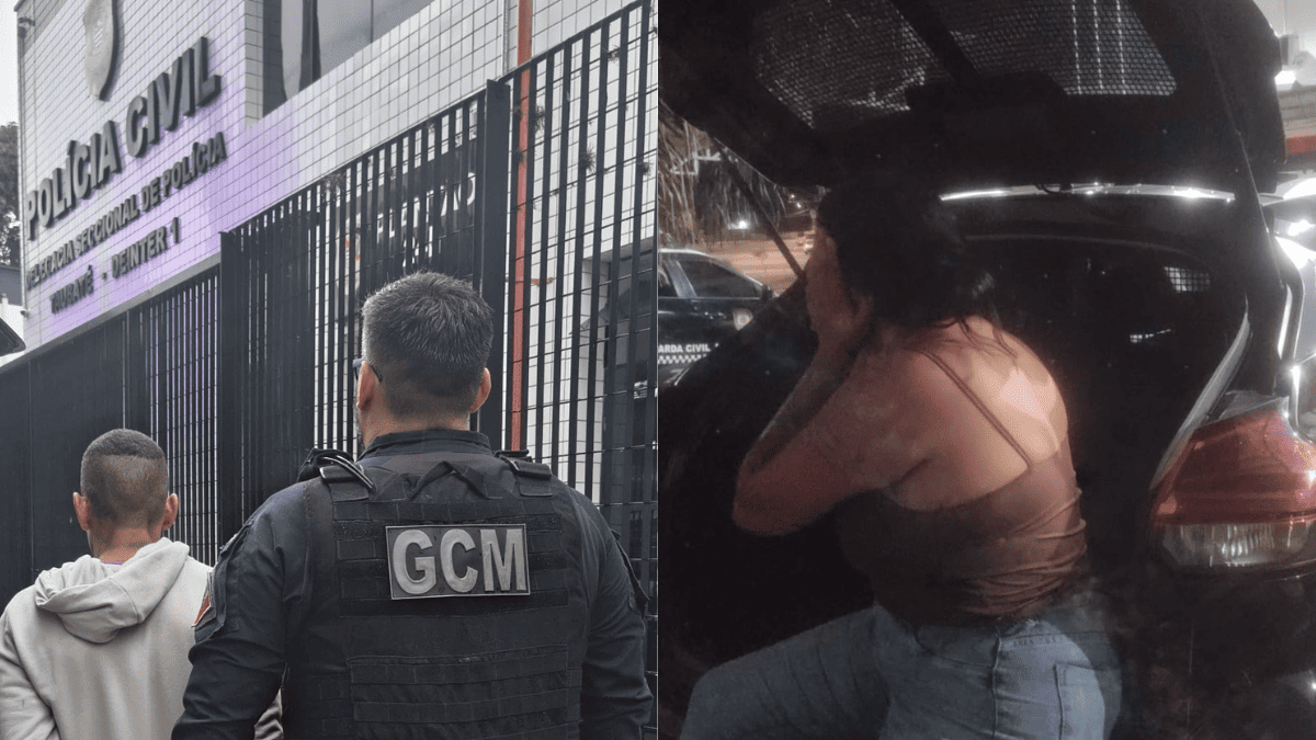 GCM Pindamonhangaba prende casal por furto em padaria com apoio de câmeras