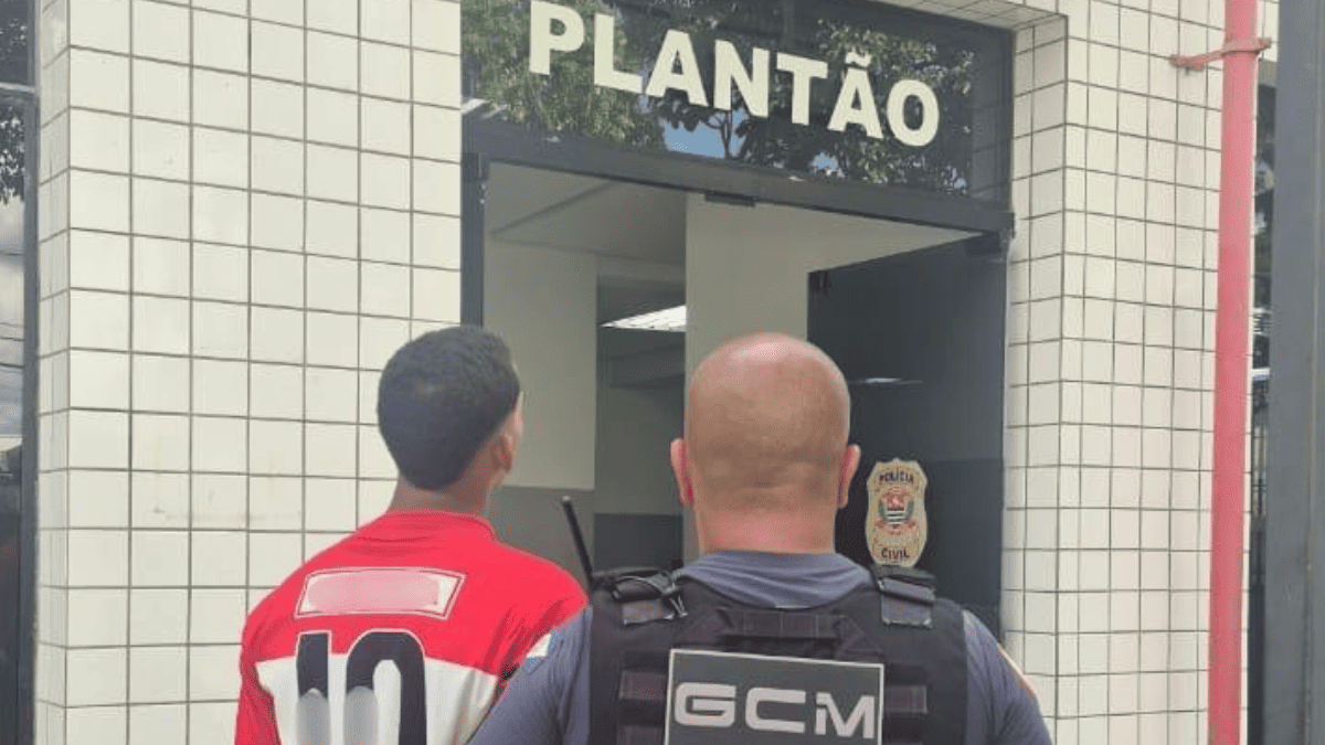 Homem suspeito de agredir a companheira foi detido pela GCM no Jardim Eulália. Caso ocorreu após vítima denunciar ameaças e agressões