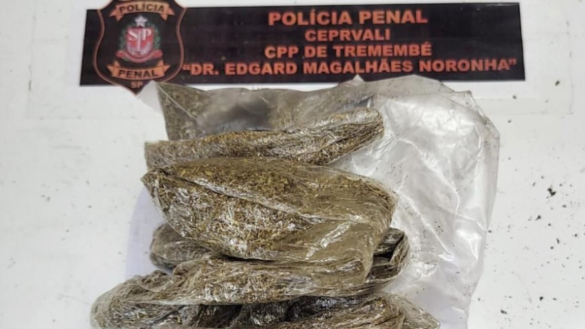 Mulher flagrada com droga em Tremembé durante visita em presídio