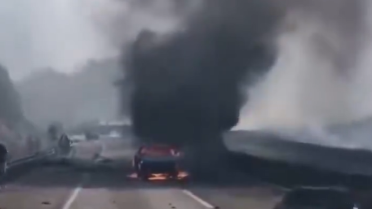 Carreta com GLP Explode na Via Dutra, VEJA O VÍDEO