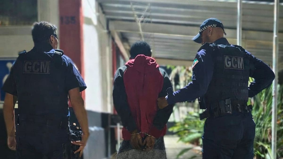 GCM de Pinda prende suspeito após roubo no Bosque da Princesa