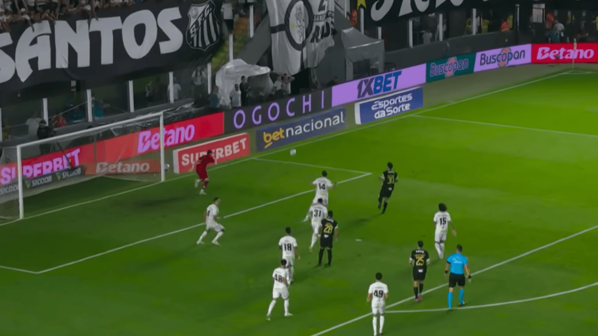 Santos vence o Atlético-MG